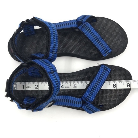 Teva x Pepsi Soda Limited Edition 90’s Black Blue Vintage Size 6 - Picture 5 of 7